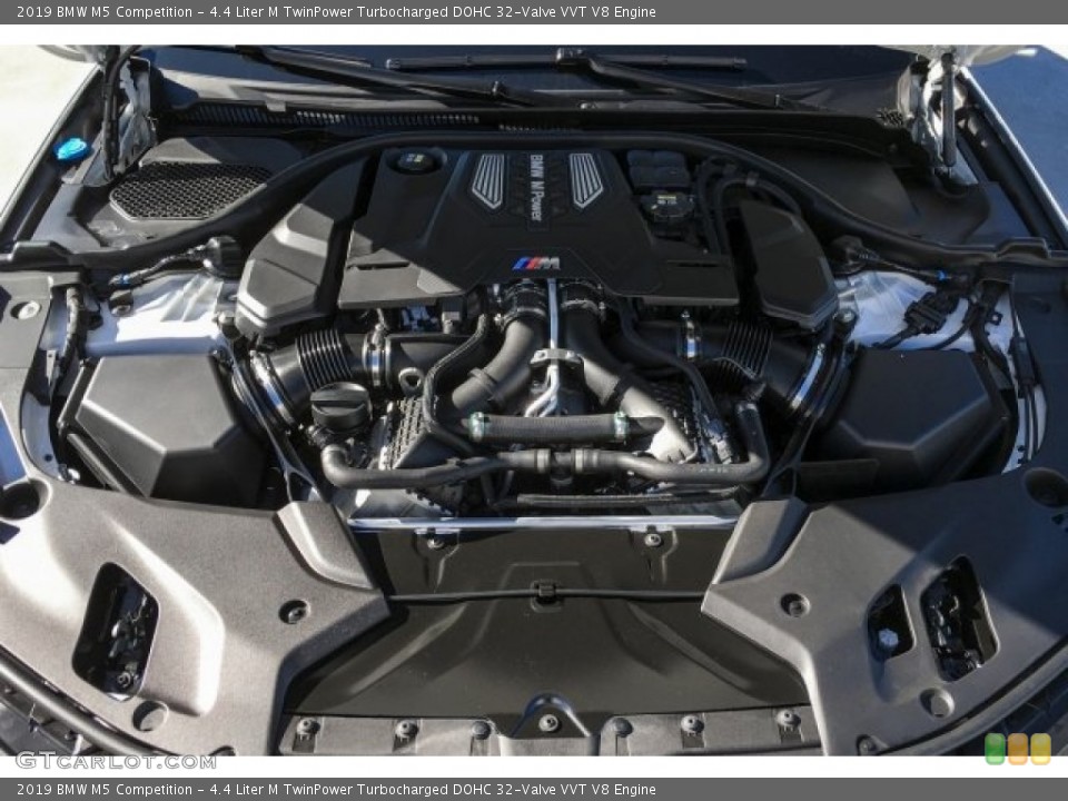 4.4 Liter M TwinPower Turbocharged DOHC 32-Valve VVT V8 Engine for the 2019 BMW M5 #130830687