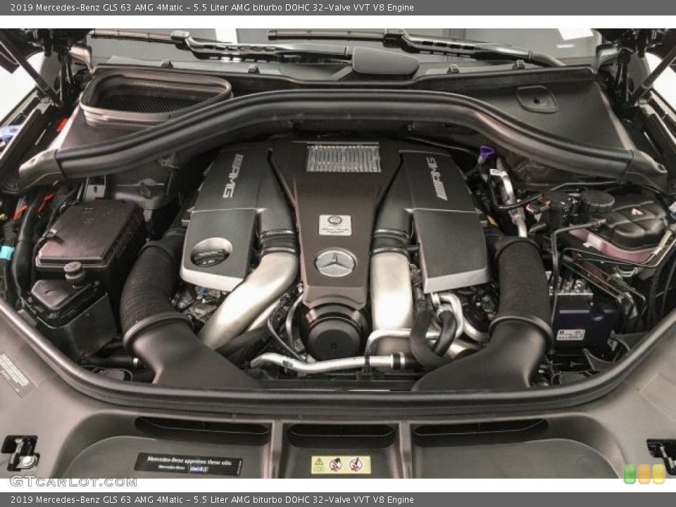 5.5 Liter AMG biturbo DOHC 32-Valve VVT V8 Engine for the 2019 Mercedes-Benz GLS #130831923