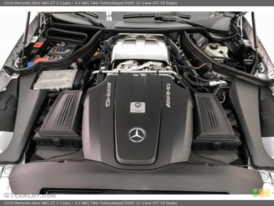 4.0 AMG Twin-Turbocharged DOHC 32-Valve VVT V8 Engine for the 2019 Mercedes-Benz AMG GT #130871616