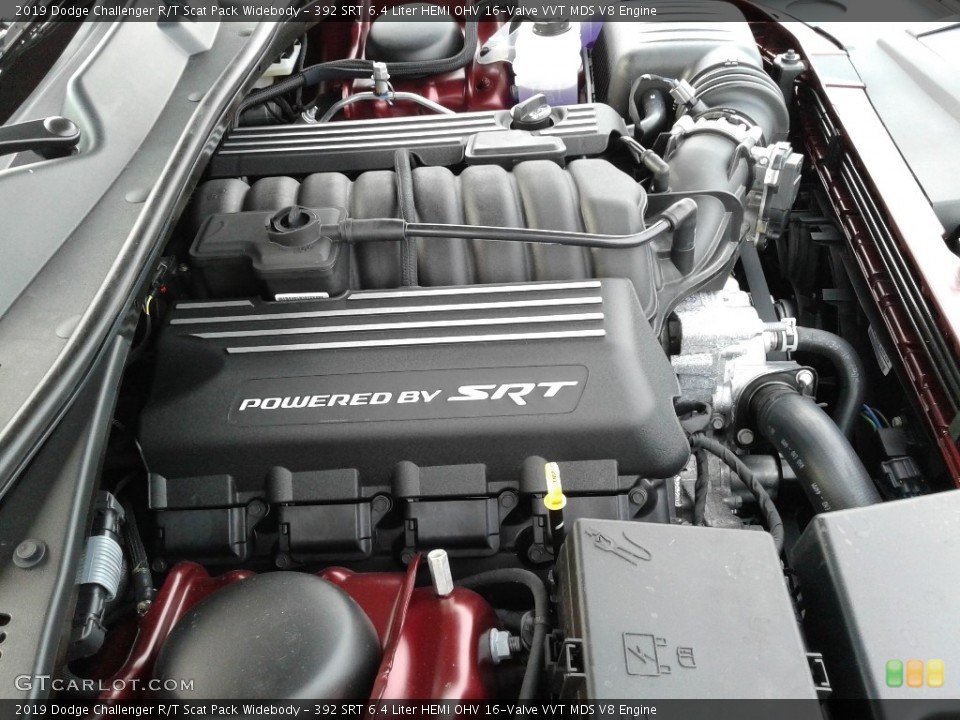 392 SRT 6.4 Liter HEMI OHV 16-Valve VVT MDS V8 Engine for the 2019 Dodge Challenger #130914585