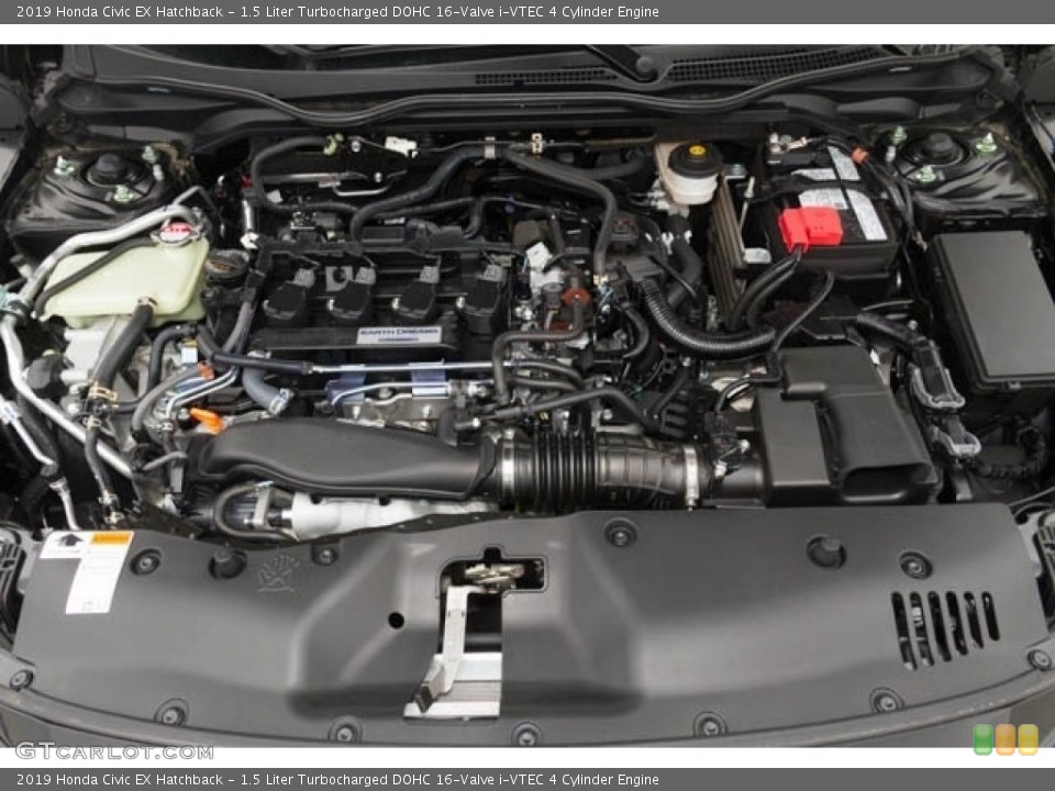 1.5 Liter Turbocharged DOHC 16-Valve i-VTEC 4 Cylinder Engine for the 2019 Honda Civic #130946776