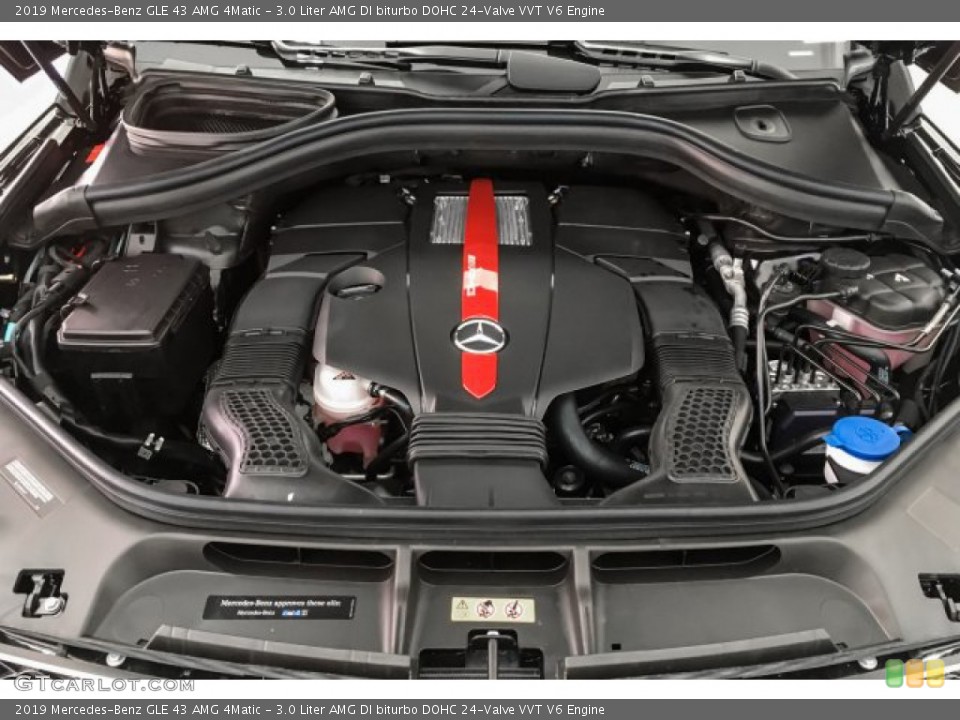 3.0 Liter AMG DI biturbo DOHC 24-Valve VVT V6 Engine for the 2019 Mercedes-Benz GLE #130955625
