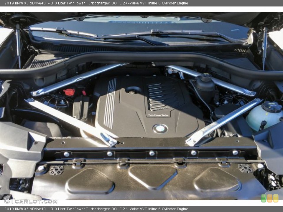 3.0 Liter TwinPower Turbocharged DOHC 24-Valve VVT Inline 6 Cylinder Engine for the 2019 BMW X5 #130994171