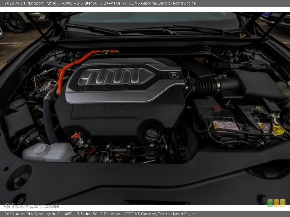 3.5 Liter SOHC 24-Valve i-VTEC V6 Gasoline/Electric Hybrid Engine for the 2019 Acura RLX #131007569