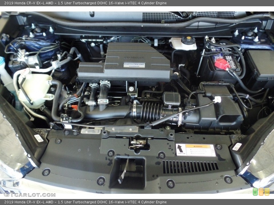 1.5 Liter Turbocharged DOHC 16-Valve i-VTEC 4 Cylinder Engine for the 2019 Honda CR-V #131034546