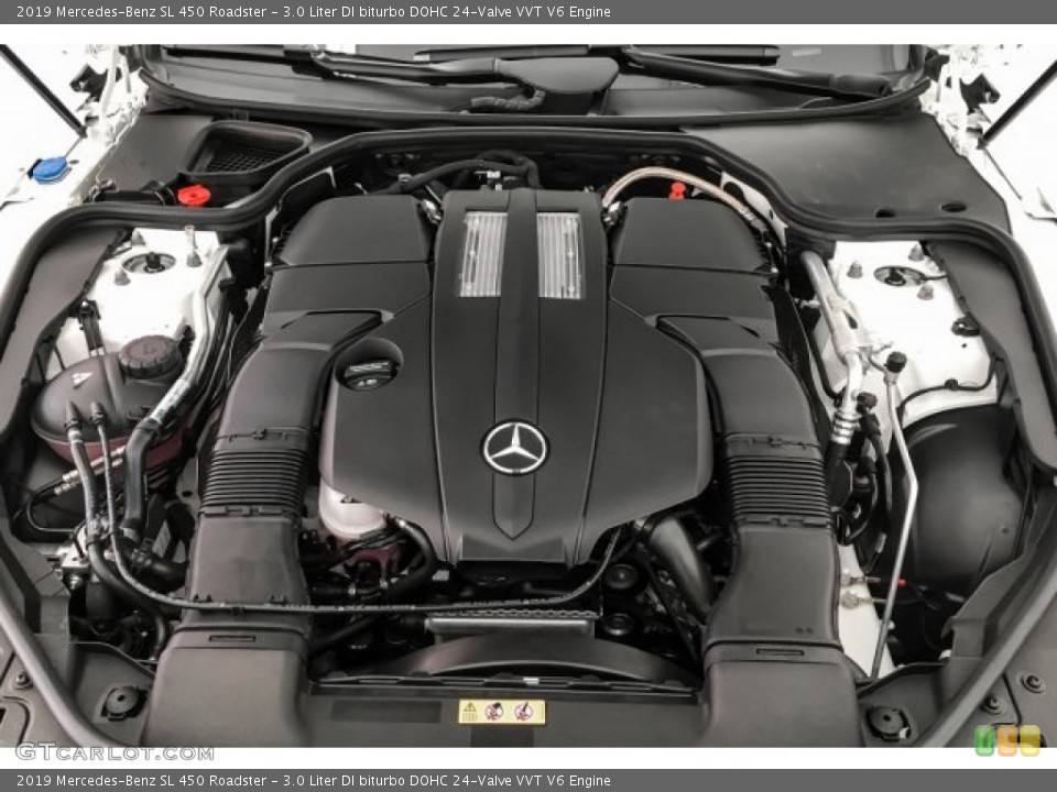 3.0 Liter DI biturbo DOHC 24-Valve VVT V6 Engine for the 2019 Mercedes-Benz SL #131078866