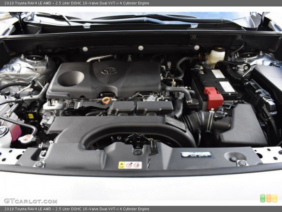 2.5 Liter DOHC 16-Valve Dual VVT-i 4 Cylinder Engine for the 2019 Toyota RAV4 #131115102