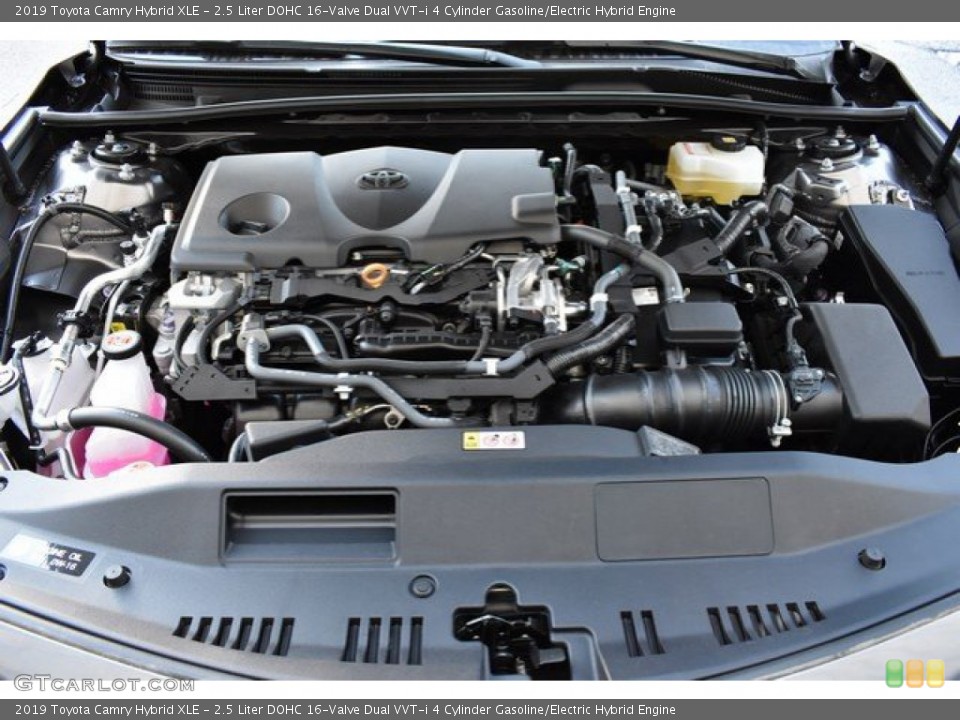 2.5 Liter DOHC 16-Valve Dual VVT-i 4 Cylinder Gasoline/Electric Hybrid Engine for the 2019 Toyota Camry #131116365