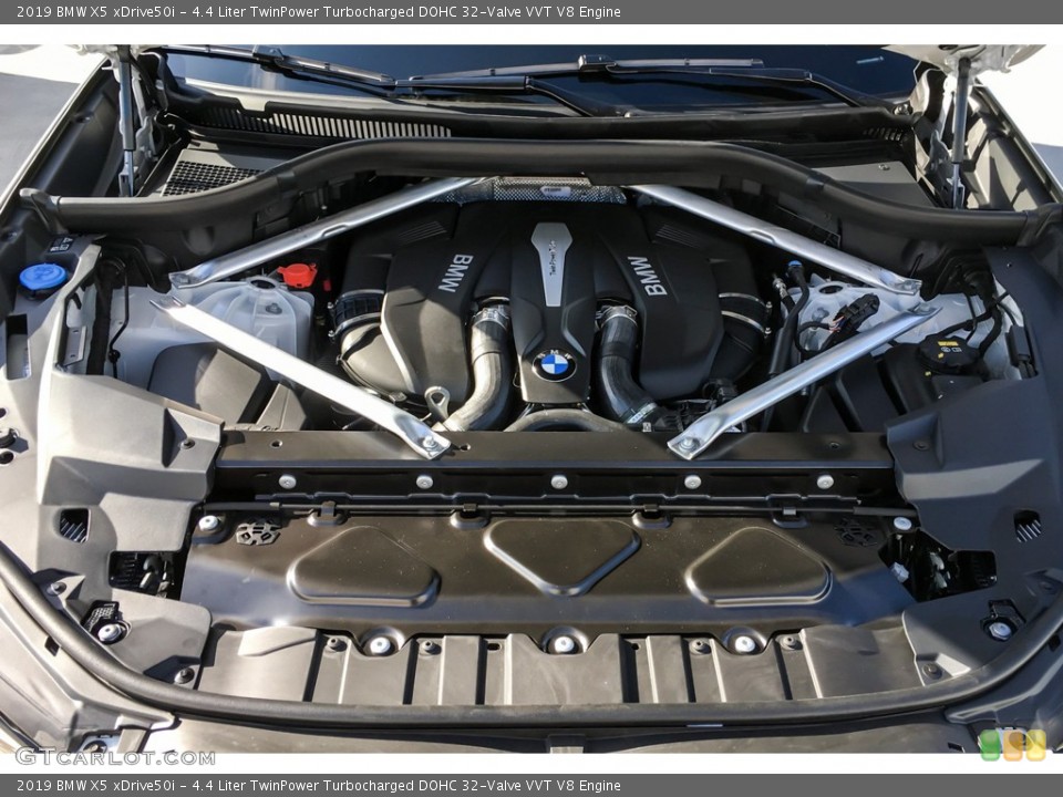 4.4 Liter TwinPower Turbocharged DOHC 32-Valve VVT V8 Engine for the 2019 BMW X5 #131142590