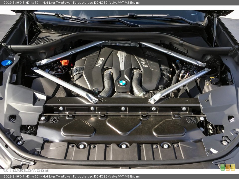 4.4 Liter TwinPower Turbocharged DOHC 32-Valve VVT V8 Engine for the 2019 BMW X5 #131142920
