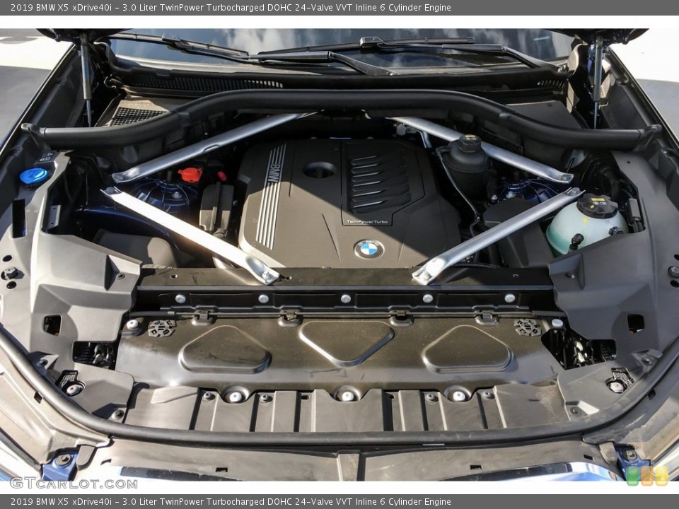 3.0 Liter TwinPower Turbocharged DOHC 24-Valve VVT Inline 6 Cylinder Engine for the 2019 BMW X5 #131145404