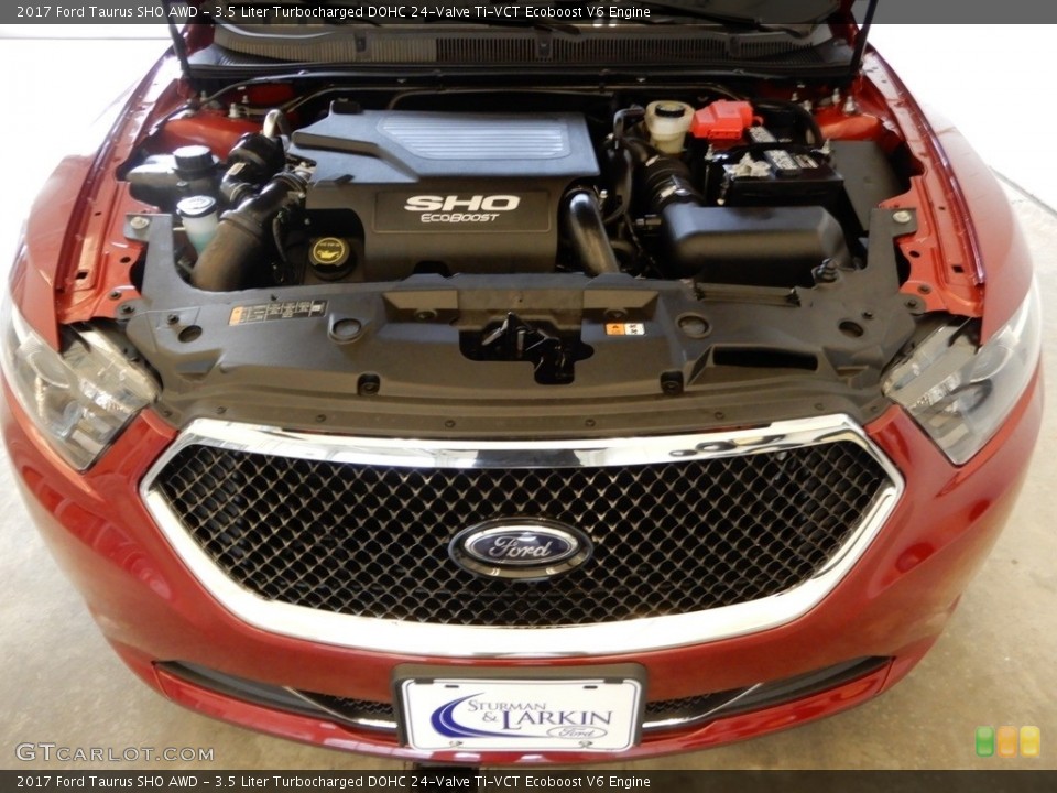 3.5 Liter Turbocharged DOHC 24-Valve Ti-VCT Ecoboost V6 2017 Ford Taurus Engine