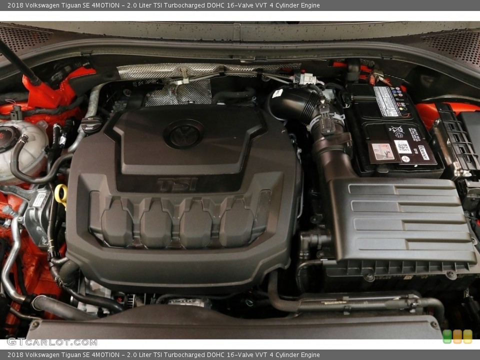 2.0 Liter TSI Turbocharged DOHC 16-Valve VVT 4 Cylinder Engine for the 2018 Volkswagen Tiguan #131157019