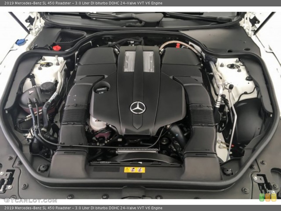 3.0 Liter DI biturbo DOHC 24-Valve VVT V6 Engine for the 2019 Mercedes-Benz SL #131174861