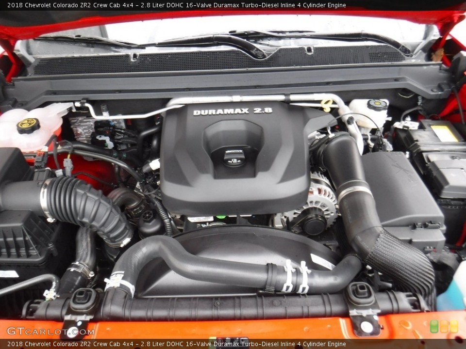 2.8 Liter DOHC 16-Valve Duramax Turbo-Diesel Inline 4 Cylinder Engine for the 2018 Chevrolet Colorado #131256852