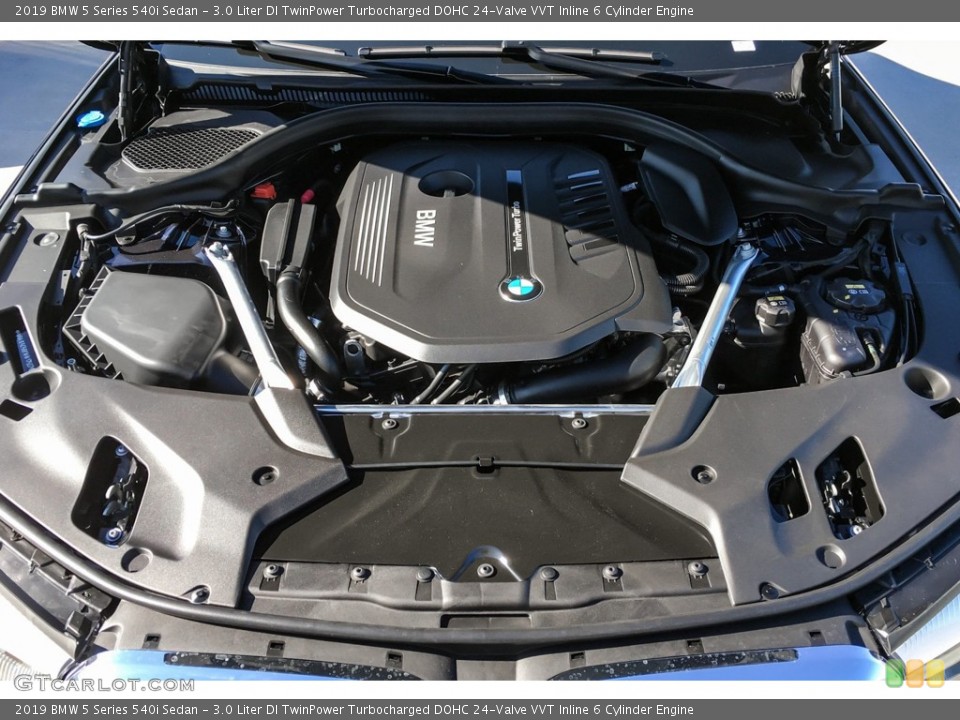 3.0 Liter DI TwinPower Turbocharged DOHC 24-Valve VVT Inline 6 Cylinder Engine for the 2019 BMW 5 Series #131273604