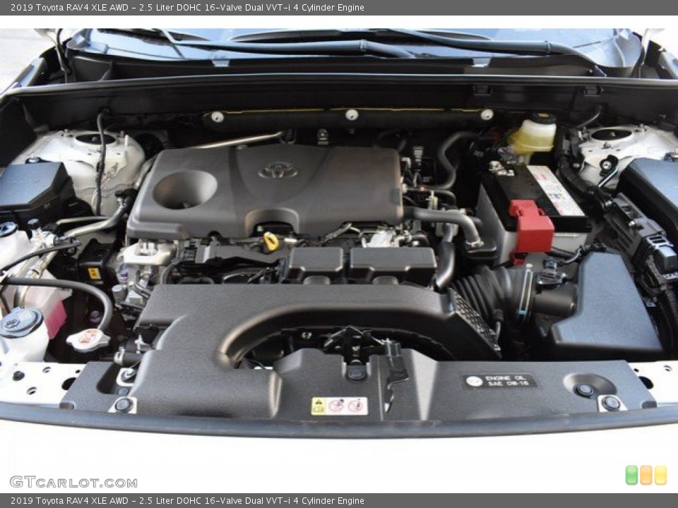 2.5 Liter DOHC 16-Valve Dual VVT-i 4 Cylinder Engine for the 2019 Toyota RAV4 #131318661