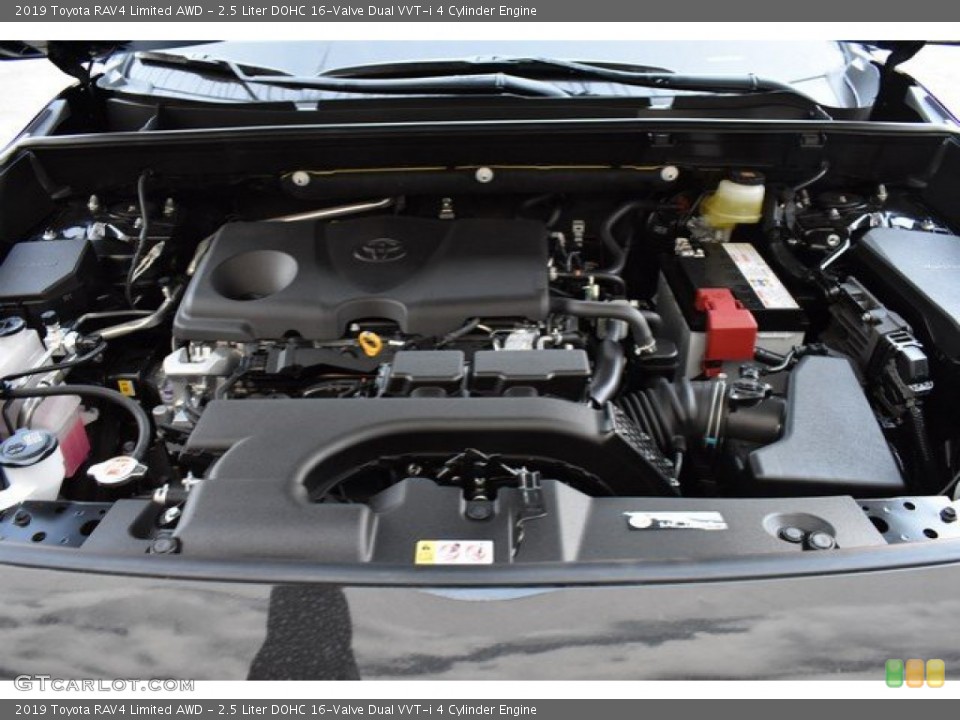 2.5 Liter DOHC 16-Valve Dual VVT-i 4 Cylinder Engine for the 2019 Toyota RAV4 #131320521