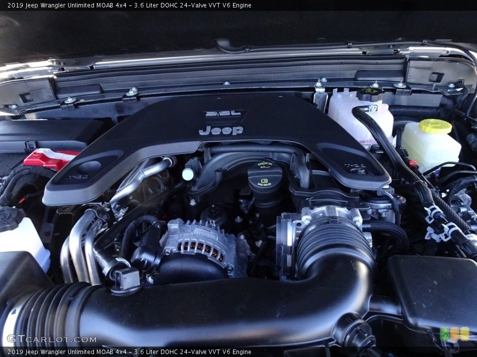 3.6 Liter DOHC 24-Valve VVT V6 Engine for the 2019 Jeep Wrangler Unlimited #131346836