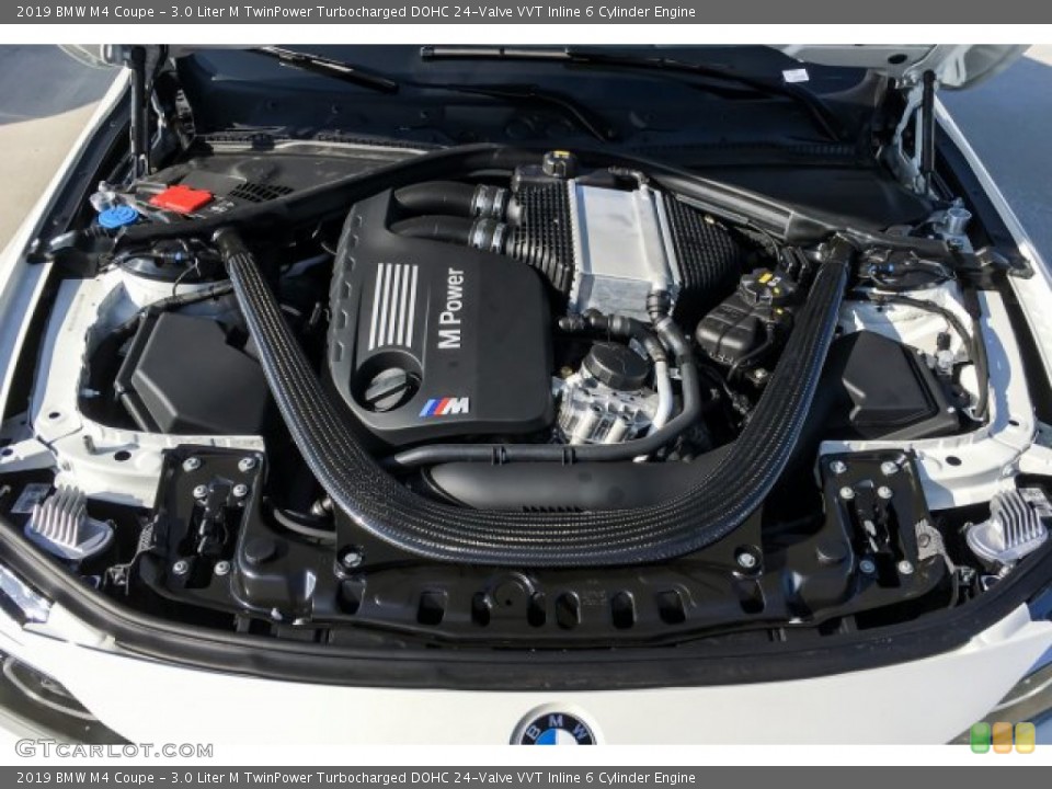3.0 Liter M TwinPower Turbocharged DOHC 24-Valve VVT Inline 6 Cylinder Engine for the 2019 BMW M4 #131394180