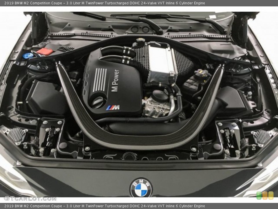 3.0 Liter M TwinPower Turbocharged DOHC 24-Valve VVT Inline 6 Cylinder Engine for the 2019 BMW M2 #131414666