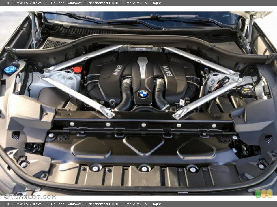 4.4 Liter TwinPower Turbocharged DOHC 32-Valve VVT V8 Engine for the 2019 BMW X5 #131414904