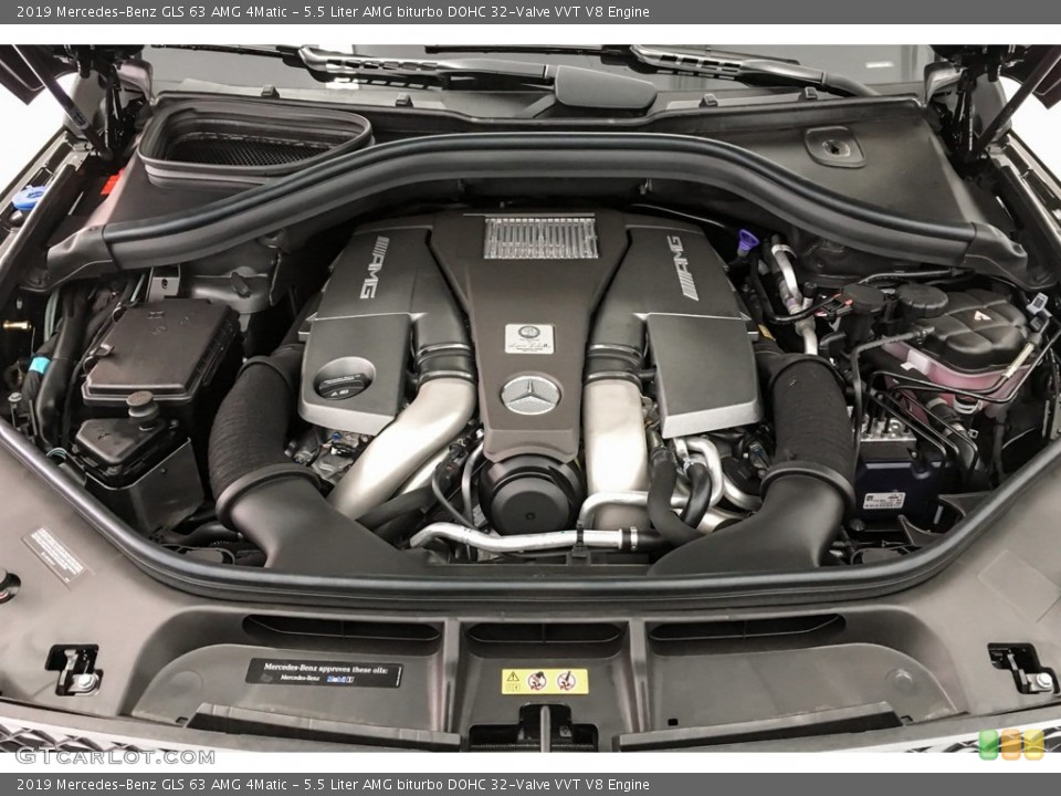 5.5 Liter AMG biturbo DOHC 32-Valve VVT V8 Engine for the 2019 Mercedes-Benz GLS #131448865