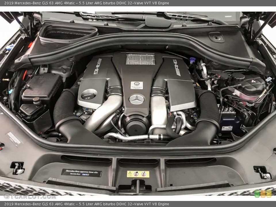 5.5 Liter AMG biturbo DOHC 32-Valve VVT V8 Engine for the 2019 Mercedes-Benz GLS #131449219