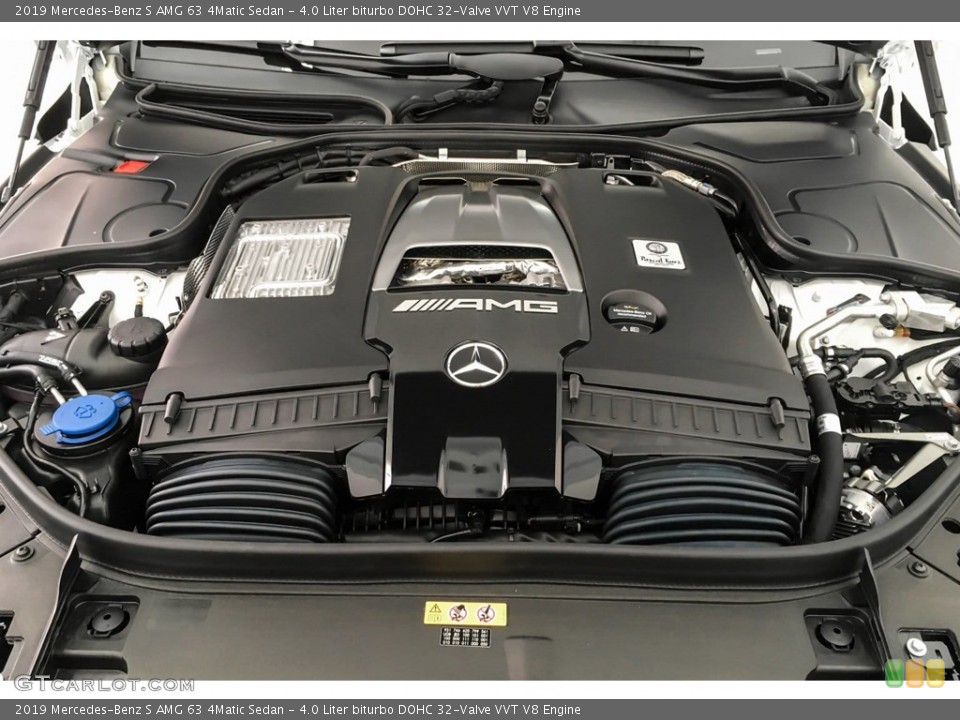 4.0 Liter biturbo DOHC 32-Valve VVT V8 Engine for the 2019 Mercedes-Benz S #131449618