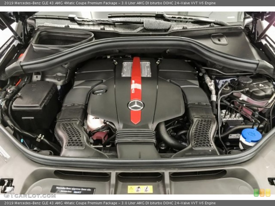 3.0 Liter AMG DI biturbo DOHC 24-Valve VVT V6 Engine for the 2019 Mercedes-Benz GLE #131451094