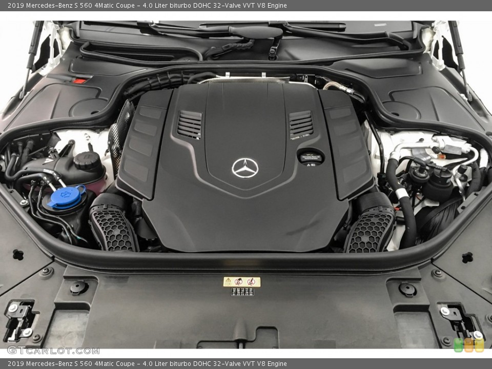 4.0 Liter biturbo DOHC 32-Valve VVT V8 Engine for the 2019 Mercedes-Benz S #131451397