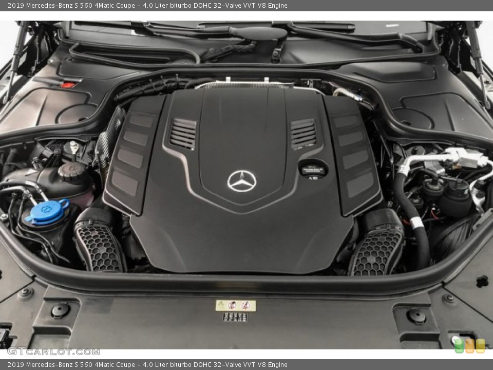 4.0 Liter biturbo DOHC 32-Valve VVT V8 Engine for the 2019 Mercedes-Benz S #131451651