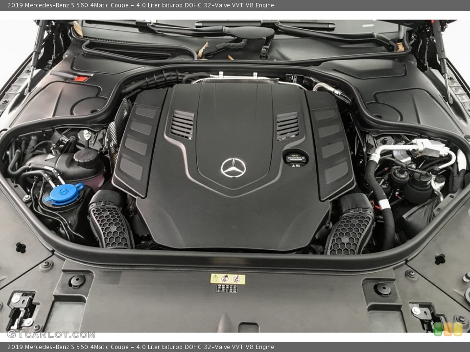 4.0 Liter biturbo DOHC 32-Valve VVT V8 Engine for the 2019 Mercedes-Benz S #131451949