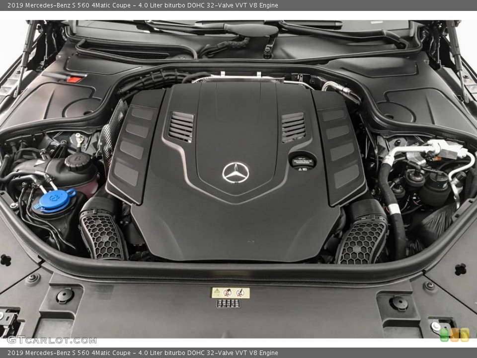 4.0 Liter biturbo DOHC 32-Valve VVT V8 Engine for the 2019 Mercedes-Benz S #131452276