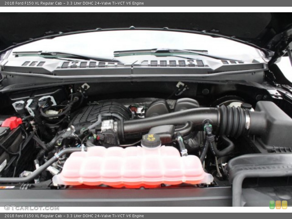 3.3 Liter DOHC 24-Valve Ti-VCT V6 2018 Ford F150 Engine