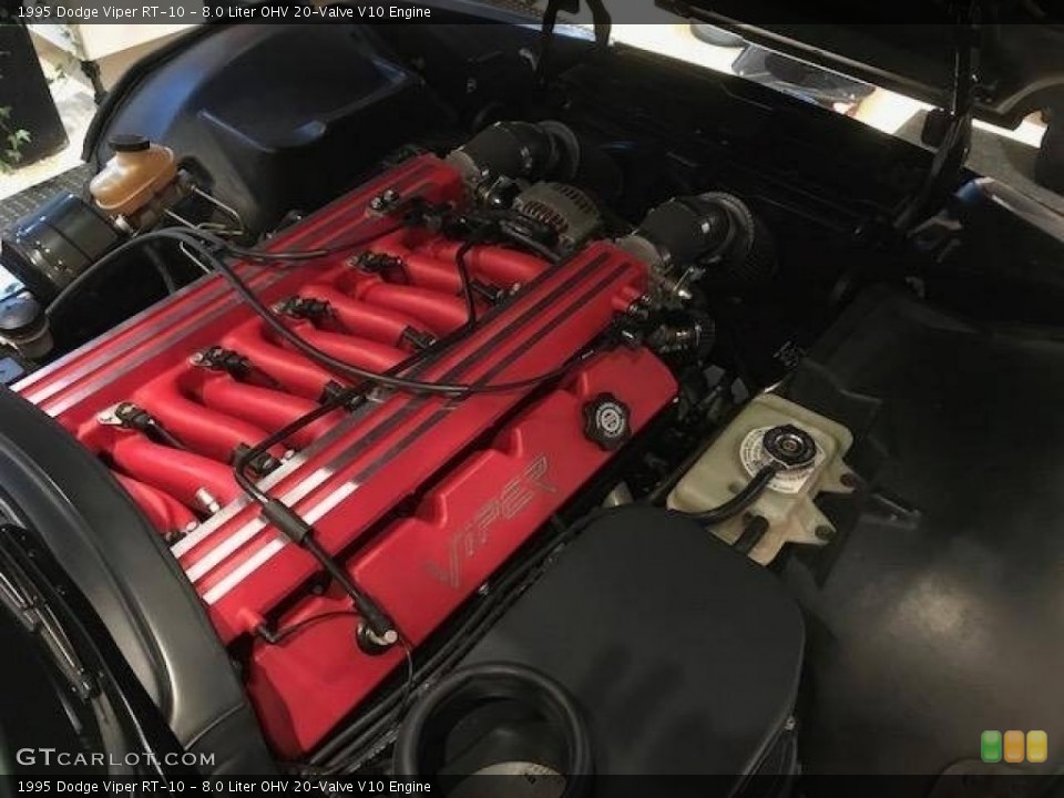 8.0 Liter OHV 20-Valve V10 Engine for the 1995 Dodge Viper #131491714