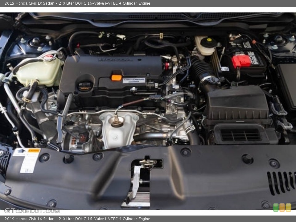 2.0 Liter DOHC 16-Valve i-VTEC 4 Cylinder Engine for the 2019 Honda Civic #131505439