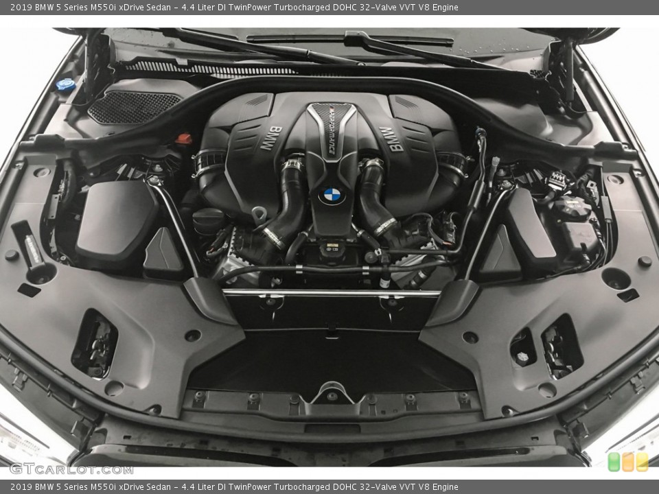 4.4 Liter DI TwinPower Turbocharged DOHC 32-Valve VVT V8 Engine for the 2019 BMW 5 Series #131508448