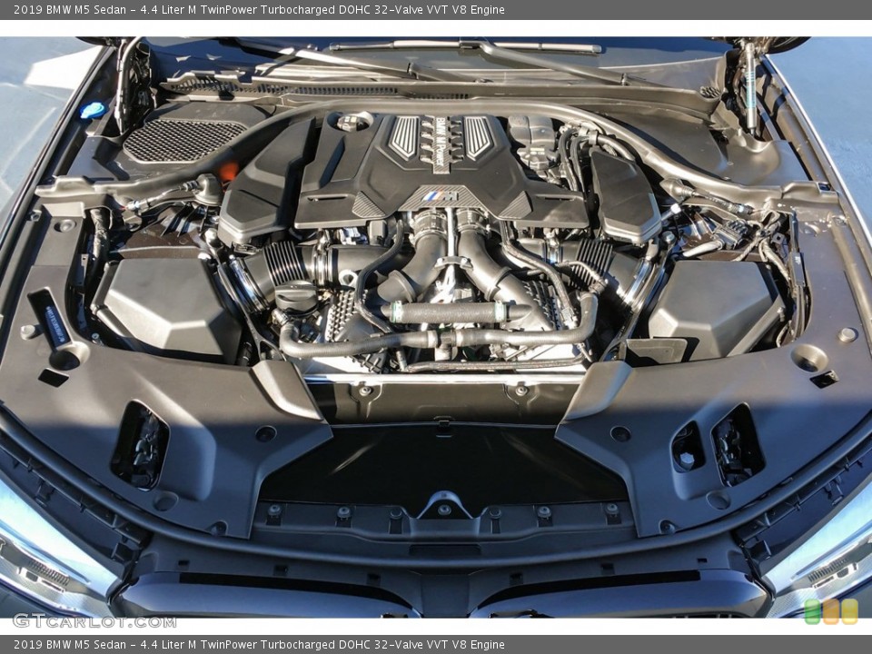 4.4 Liter M TwinPower Turbocharged DOHC 32-Valve VVT V8 Engine for the 2019 BMW M5 #131546227