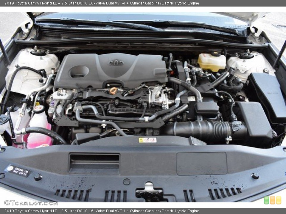 2.5 Liter DOHC 16-Valve Dual VVT-i 4 Cylinder Gasoline/Electric Hybrid Engine for the 2019 Toyota Camry #131550958