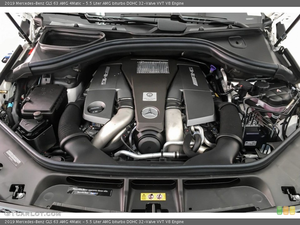 5.5 Liter AMG biturbo DOHC 32-Valve VVT V8 Engine for the 2019 Mercedes-Benz GLS #131556956