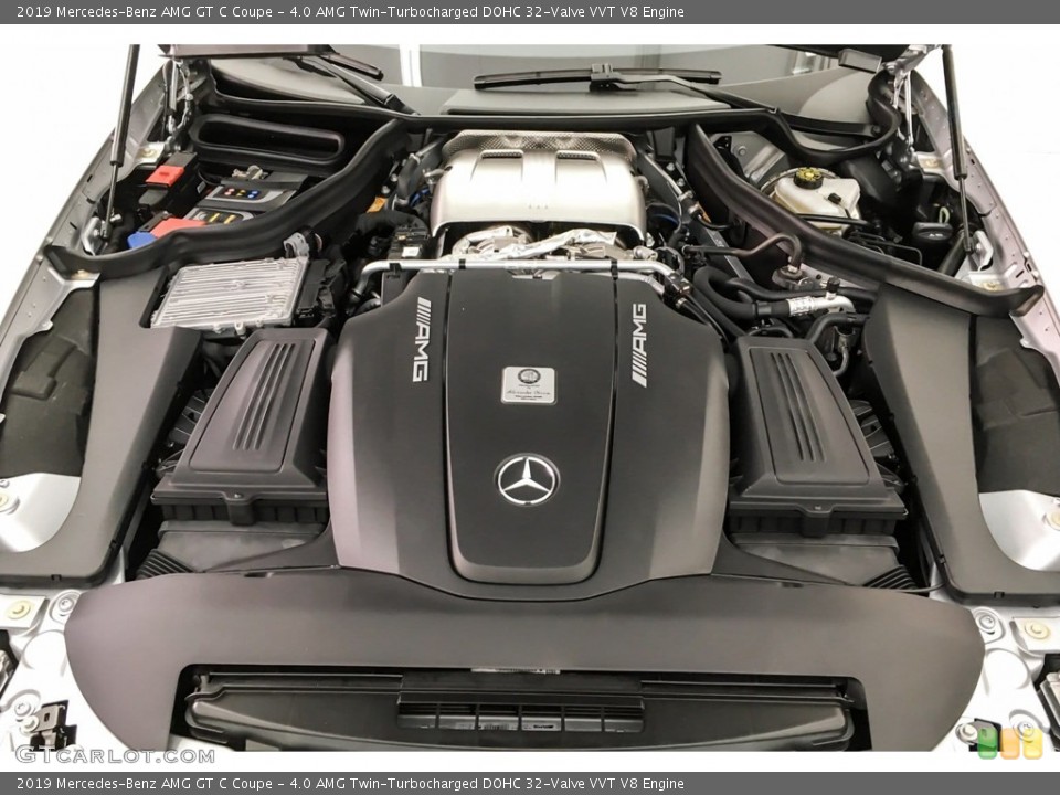 4.0 AMG Twin-Turbocharged DOHC 32-Valve VVT V8 Engine for the 2019 Mercedes-Benz AMG GT #131558294