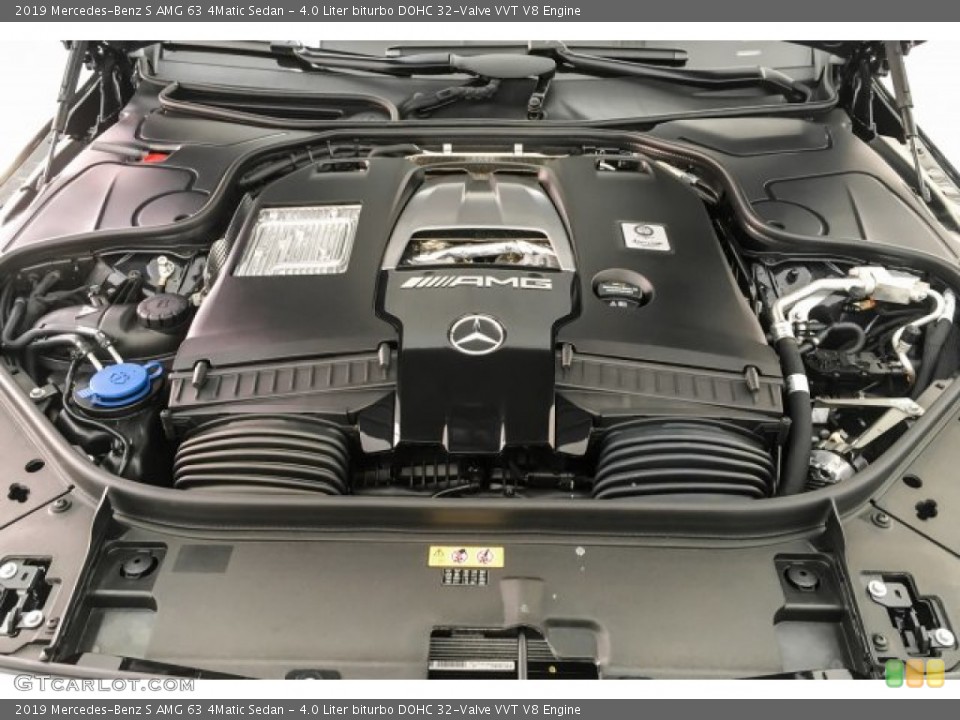 4.0 Liter biturbo DOHC 32-Valve VVT V8 Engine for the 2019 Mercedes-Benz S #131572699