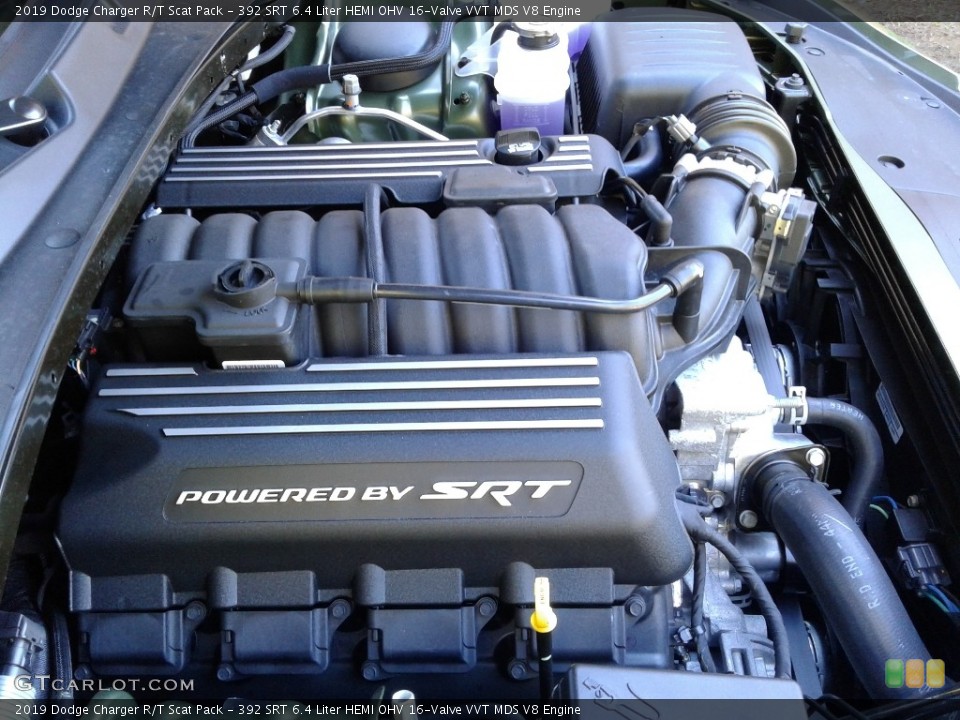 392 SRT 6.4 Liter HEMI OHV 16-Valve VVT MDS V8 Engine for the 2019 Dodge Charger #131597686
