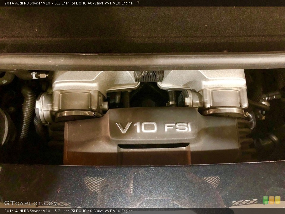 5.2 Liter FSI DOHC 40-Valve VVT V10 Engine for the 2014 Audi R8 #131627005