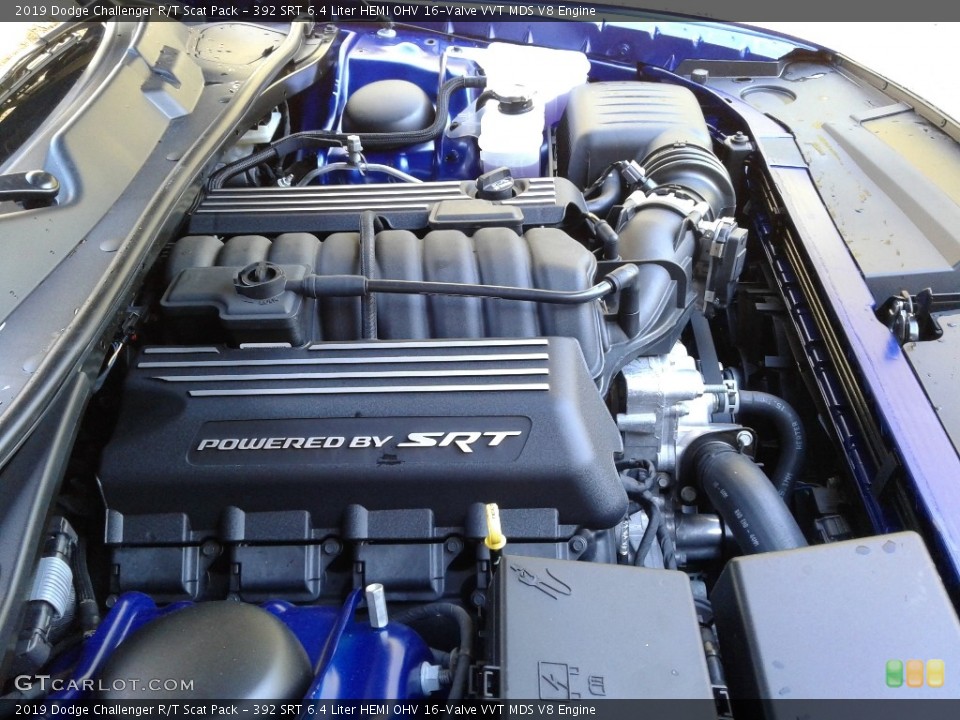 392 SRT 6.4 Liter HEMI OHV 16-Valve VVT MDS V8 Engine for the 2019 Dodge Challenger #131630405