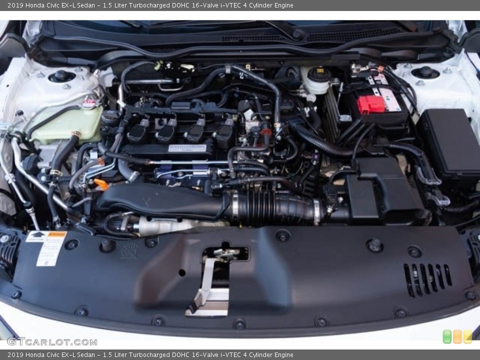 1.5 Liter Turbocharged DOHC 16-Valve i-VTEC 4 Cylinder Engine for the 2019 Honda Civic #131713679