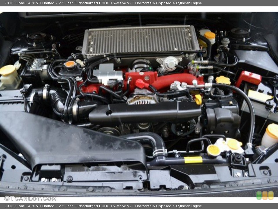 2.5 Liter Turbocharged DOHC 16-Valve VVT Horizontally Opposed 4 Cylinder Engine for the 2018 Subaru WRX #131725614