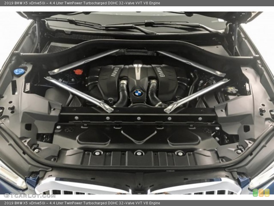 4.4 Liter TwinPower Turbocharged DOHC 32-Valve VVT V8 Engine for the 2019 BMW X5 #131798633