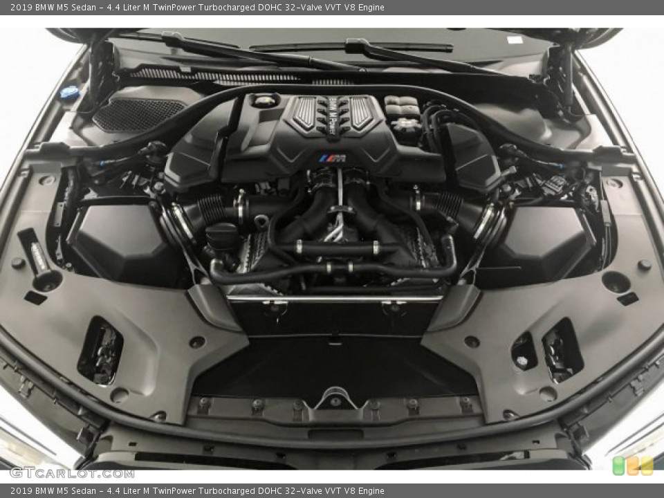 4.4 Liter M TwinPower Turbocharged DOHC 32-Valve VVT V8 Engine for the 2019 BMW M5 #131799566